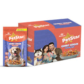 Mankind Petstar Chunky Chicken Gravy Puppy Dog Wet Food Pack of 15